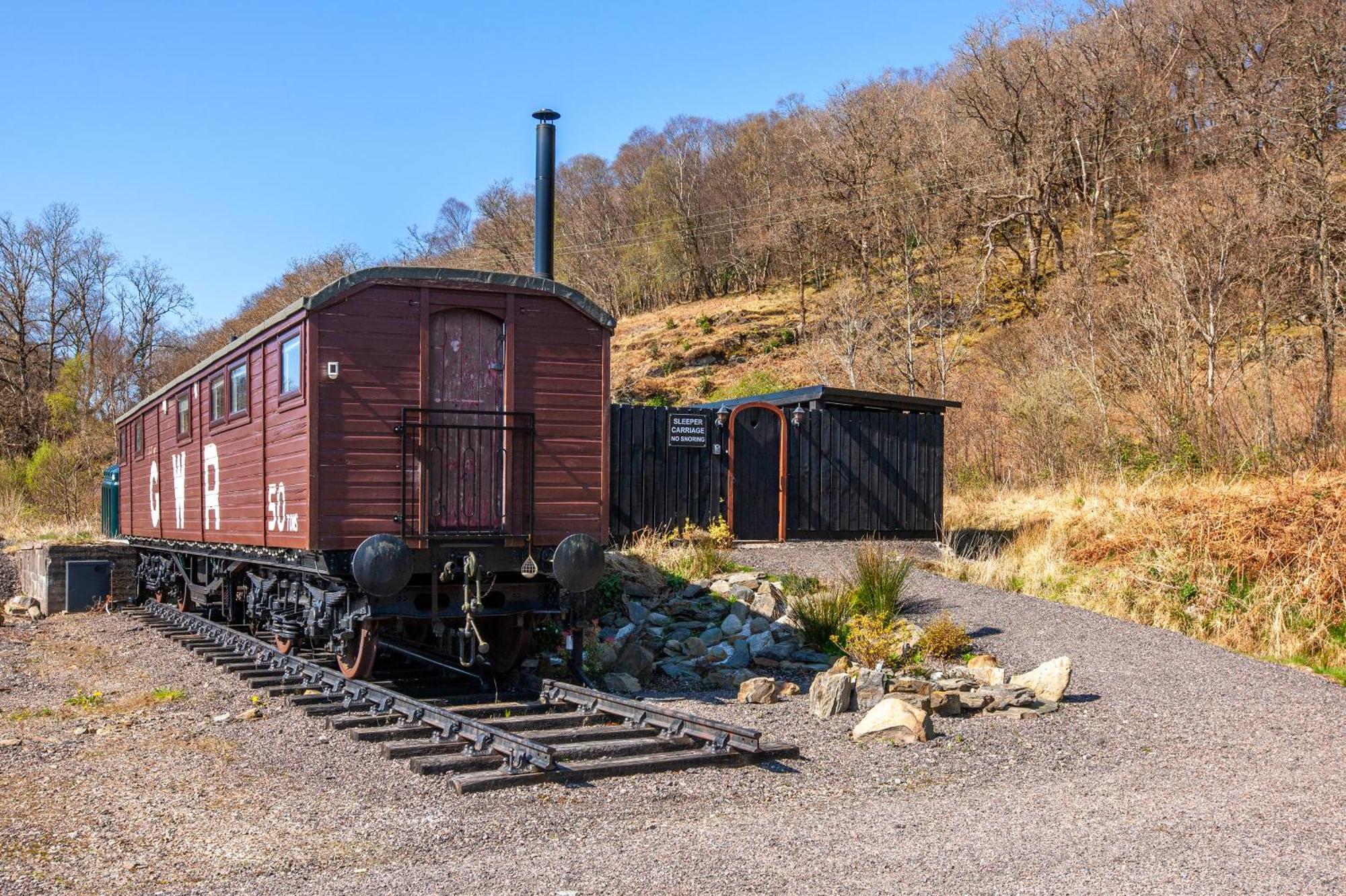 Appin Holiday Homes -Caravans, Lodges, Shepherds Hut And Train Carriage Stays المظهر الخارجي الصورة